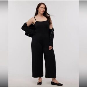 NWT- Madewell Women's Lightweight Ponte Straight-Leg Jumpsuit - XL